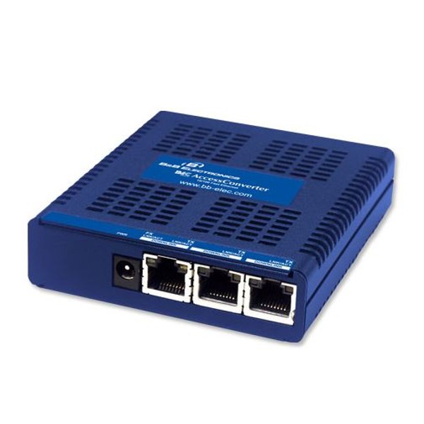 Der AccessConverter von B+B SmartWorx  ist ein Multi-Port Medienkonverter.