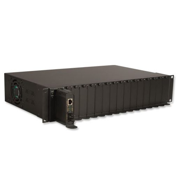 Der EIS-Rack-16 von B+B SmartWorx ist ein Rack Gehäuse.