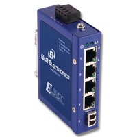 Elinx ESW105-SL B+B SmartWorx DIN Rail Unmanaged Ethernet Switches