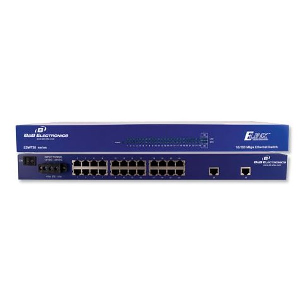 Der Elinx ESW700 von B+B SmartWorx ist ein Managed Switch.