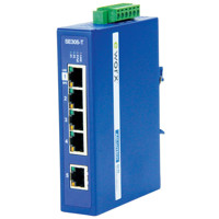 SE305-T Monitored Industrial Ethernet Switch mit 5 Ports von Advantech B+B SmartWorx.