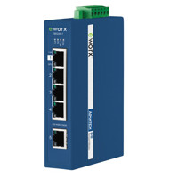 SEG305-T Industrial Ethernet Switches mit 5 Gigabit Ethernet Ports von B+B SmartWorx.