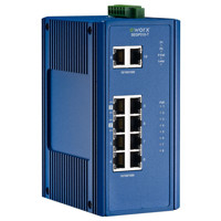 SEGP310-T Gigabit Industrieller Ethernet Switch mit 8+2 Ports von B+B SmartWorx.