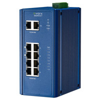 SEGP310-T Industrieller Gigabit Netzwerk Switch mit 8+2 Ports von B+B SmartWorx.