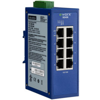 SE408 industrieller Managed Ethernet Switch mit 8 Ports von B+B SmartWorx.