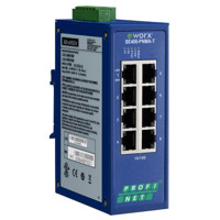 SE408-PNMA-T PROFINET Managed Ethernet Switch mit 8 Ports von B+B SmartWorx.
