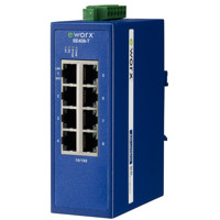 SE408-T Smart Managed Netzwerk Switch mit 8 Ports für Industrie Protokolle von B+B SmartWorx.