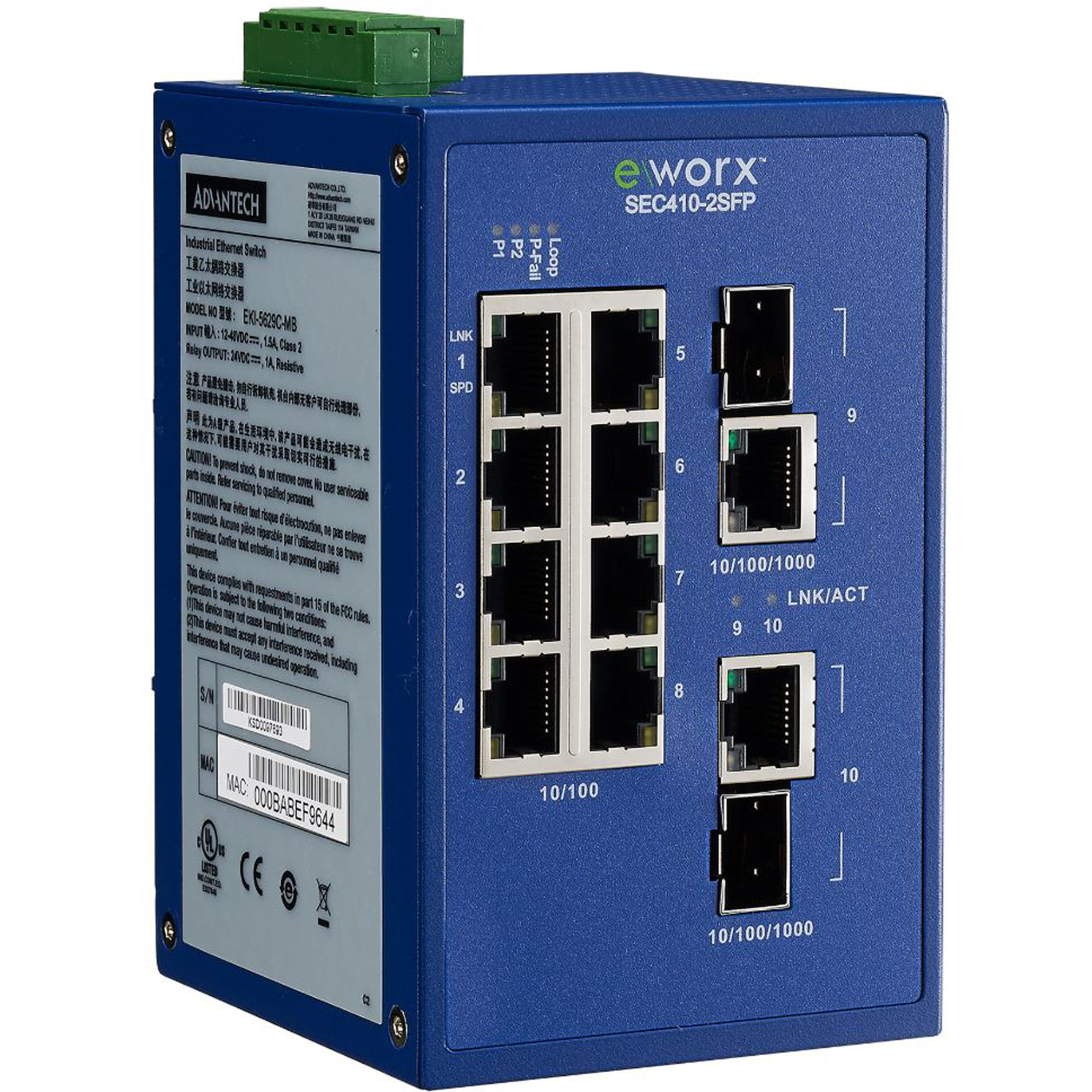 Sec t. Медиаконвертер 2 порт SFP. Медиаконвертер NFG-SFP. Switch eir418-2sfp-t b&b. Порты SFP.