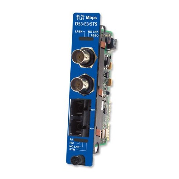 Der IMCV-DS3/E3/STS Repeater von B+B SmartWorx ist ein Medienkonverter.