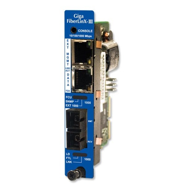 Der IMCV Giga FiberLinX III von B+B SmartWorx ist ein Demarcation Module.