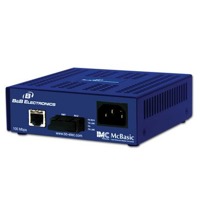 Der McBasic TX/FX von B+B SmartWorx ist ein Medienkonverter.