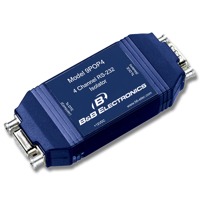 Der 9POP4 von B+B SmartWorx ist ein Optical RS-232 Isolator.