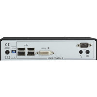 ACR1000A-R-R2 IP-basierter Single-Link DVI-D Receiver mit einem RJ45 und einem SFP Anschluss von Black Box Anschlüsse