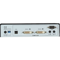 ACR1012A-T ServSwitch Agility Dual Link DVI-D KVM over IP Transmitter von Black Box Back