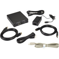 ACR1002DP-T Dual-Head DisplayPort IP KVM Transmitter von Black Box Lieferinhalt