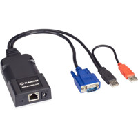 ACR500VG-T Zero-U VGA KVM over IP Sender mit 1x RJ45 und 2x USB 2.0 Anschlüssen von Black Box