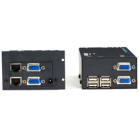 ACU5250A-R2 Dual-Head VGA CATx KVM Extender von Black Box von vorne