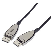 AOC-HL-DP4-XXX aktive optische Kabelreihe mit DisplayPort 1.4, 8K Videoauflösung und LSZH Kabelummantelung von Black Box