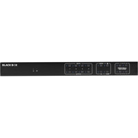 AVS-HDMI2-4X4-R2 4K HDMI 2.0 Matrix-Switch mit 4x Ein- und 4x Ausgängen von Black Box Front