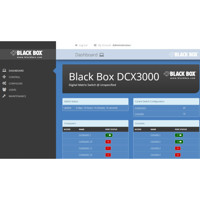 DCX3000 30-Port Matrix KVM Switch von Black Box GUI