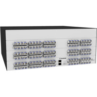 ACXC120F-1G DKM Compact II KVM Matrix Switch mit 120x 1G Glasfaser Ports von Black Box