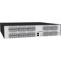 ACXC80F-1G DKM Compact II KVM Matrix Switch mit 80x 1G Glasfaser Ports von Black Box