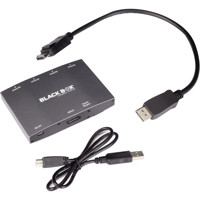 DPMSTHUB-4P DisplayPort 1.2 4-Port MST Hub/Splitter von Black Box Lieferumfang