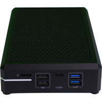 EMD5004-R Emerald DESKVUE KVM over IP Receiver von Black Box USB Ports