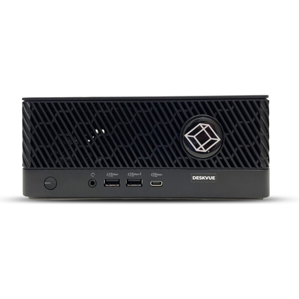 Front des Emerald DESKVUE SE KVM over IP Receiver und Multiviewer von Black Box