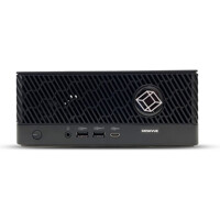 Front des Emerald DESKVUE SE KVM over IP Receiver und Multiviewer von Black Box