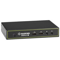 Receiver des Emerald SE DVI IP basierten KVM Extender mit Full HD, Virtual Machine und V-USB 2-0 von Black Box