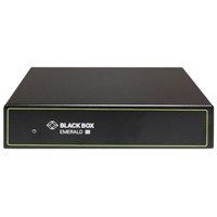 Transmitter Vorderseite des Emerald SE DVI IP basierten KVM Extender mit Full HD, Virtual Machine und V-USB 2-0 von Black Box
