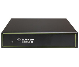 Transmitter Vorderseite des Emerald SE DVI IP basierten KVM Extender mit Full HD, Virtual Machine und V-USB 2-0 von Black Box