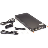EMS10G12 IP-basierter Emerald KVM Matirx Switch mit 12x SFP+ und 3x QSFP Ports von Black Box Lieferinhalt