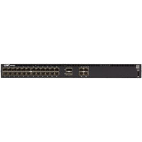 EMS10G28 Emerald IP-basierter KVM Matrix Switch mit 28x SFP+ und 2x QSFP Ports von Black Box Front