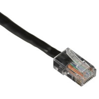 GigaBase UTP Kabel Premium 350 MHz CAT5e non bootet Verbindungskabel in der Farbe Schwarz von Black Box