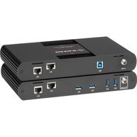 ICU504A 4 Port USB 3.1, 2.0 und 1.1 Extender über CAT 6A/7 von Black Box Rückseite