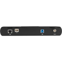 ICU544A USB 3.1 Extender über Glasfaser mit 4x USB Anschlüssen von Black Box Transmitter Back