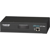 KV0161A CATx basierter ServSwitch CX UNO KVM Switch mit 16x RJ45 Ethernet Anschlüssen von Black Box