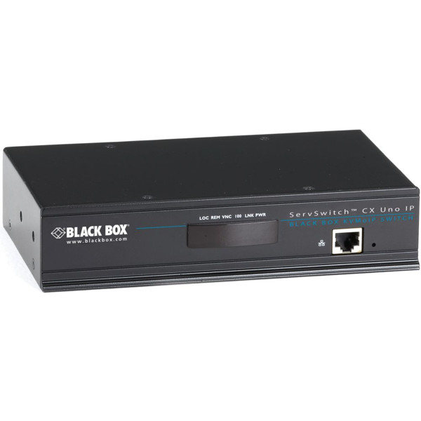 KV1081A ServSwitch CX UNO IP 8-Port KVM over IP Switch von Black Box