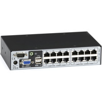 KV1161A 16-Port ServSwitch CX UNO KVM over IP Switch von Black Box Back