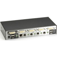 KV2004A ServSwitch Wizard 4-Port Single-Head DVI Dual-Link USB KVM Switch von Black Box Back