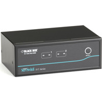 KV9622A 2-Port ServSwitch DT Dual Head DVI KVM Switch mit USB 2.0 Anschlüssen von Black Box