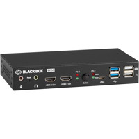 KVD200-2H 4K60 UHD HDMI Dual Monitor KVM Switch mit 2x HDMI und 2x DP Ports von Black Box