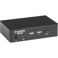 KVMC4K-2P 2-Port 4K DisplayPort USB-C KVM Switch von Black Box