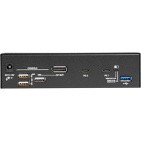 KVMC4K-2P 2-Port 4K DisplayPort USB-C KVM Switch von Black Box Back