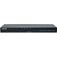 KVP4004A 4-Port ServSwitch 4Site flex Multiview KVM Switch mit 4x Anzeigeoptionen von Black Box Front