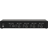 KVS4-1004D Secure 4-Port Single-Head DVI-I KVM Switch von Black Box Anschlüsse