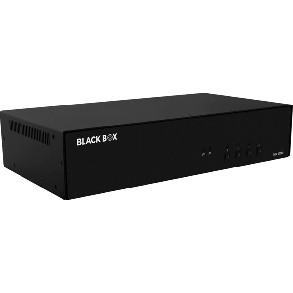 KVS4-2004D sicherer 4-Port Dual-Head DVI-I KVM Switch von Black Box