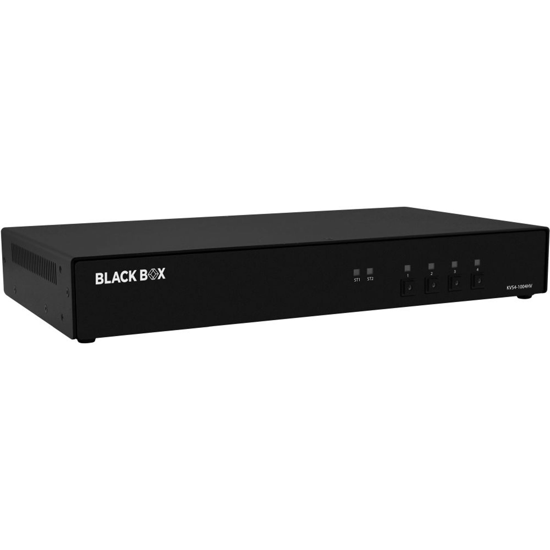KVS41004HV Black Box Secure 4Port SingleHead DisplayPort/HDMI